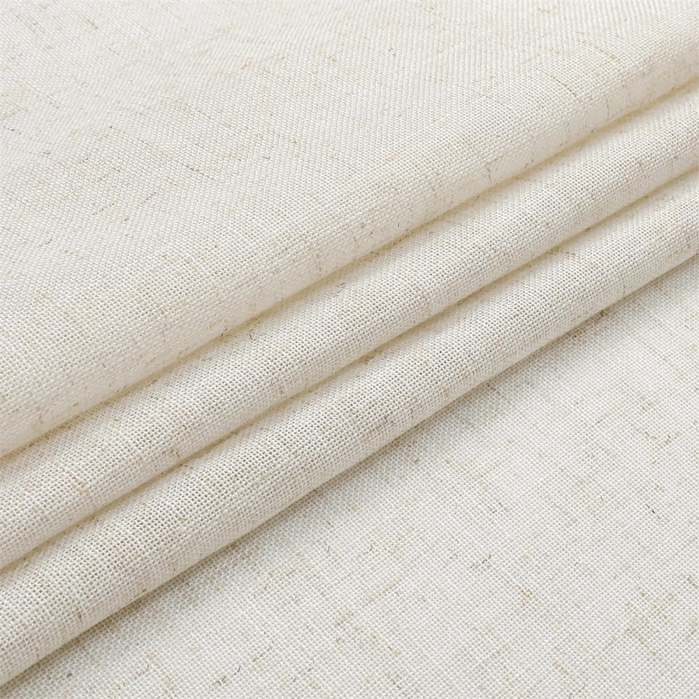 MIUCO Cortinas de lino de 54 pulgadas de largo para dormitorio, sala de estar, cortinas con filtro de luz, cortinas bohemias modernas de decoración