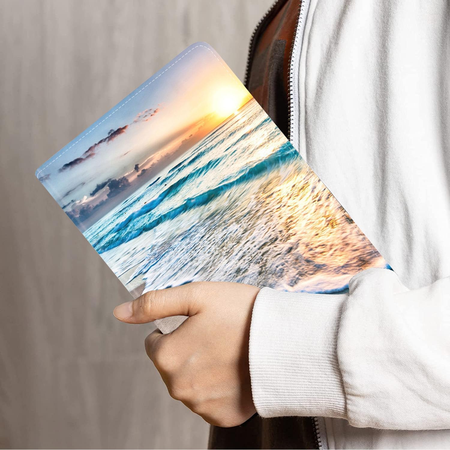 Funda para Samsung Galaxy Tab A8 de 10.5 pulgadas 2022 (Modelo SM-X200X205X207) – Funda delgada de piel sintética con función de reposoencendido