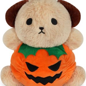 JIAJEGTGT Juguete de peluche para perro, peluche de calabaza de Halloween, lindo juguete de peluche de Halloween, para niños y niñas JIAJEGTGT Juguete de peluche para perro, peluche de calabaza de Halloween, lindo juguete de peluche de Halloween, para niños y niñas