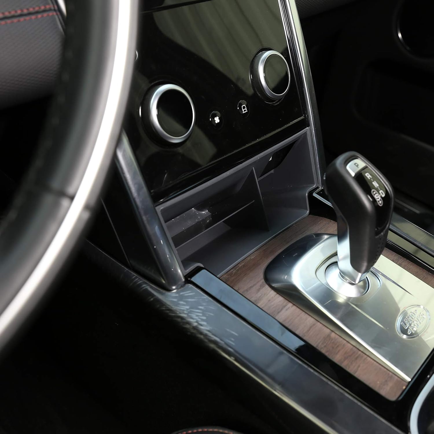YIWANG plástico ABS para Land Rover Discovery Sport 2019 2020 consola central multifunción caja de almacenamiento teléfono bandeja accesorio