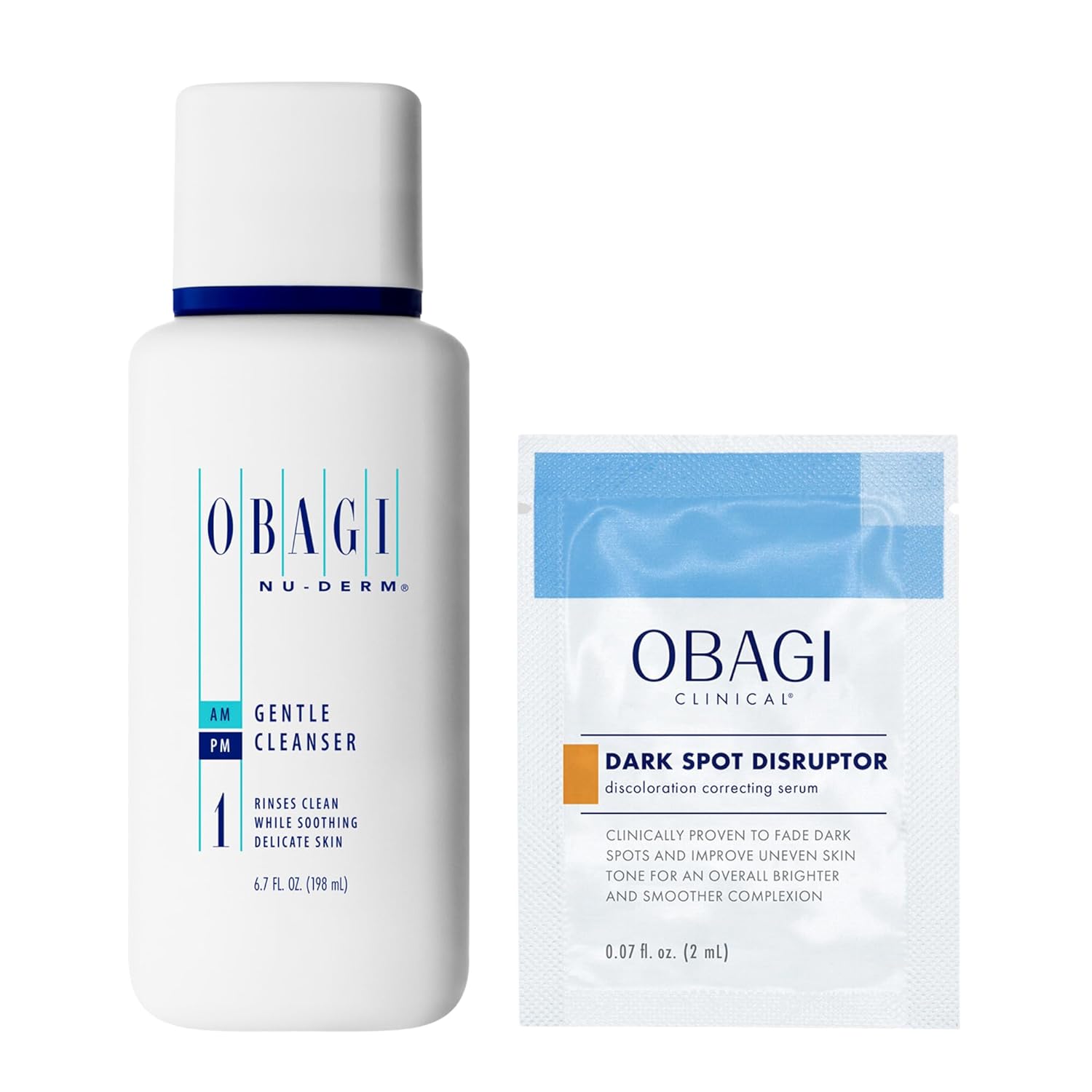 Obagi Nu-Derm – Limpiador facial suave para piel normal a seca, limpiador facial diario que elimina suavemente la suciedad, el aceite, el maquillaje