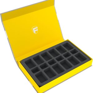 Feldherr Caja magnética amarilla compatible con HeroQuest Return of The Witch Lord Expansion Feldherr Caja magnética amarilla compatible con HeroQuest Return of The Witch Lord Expansion