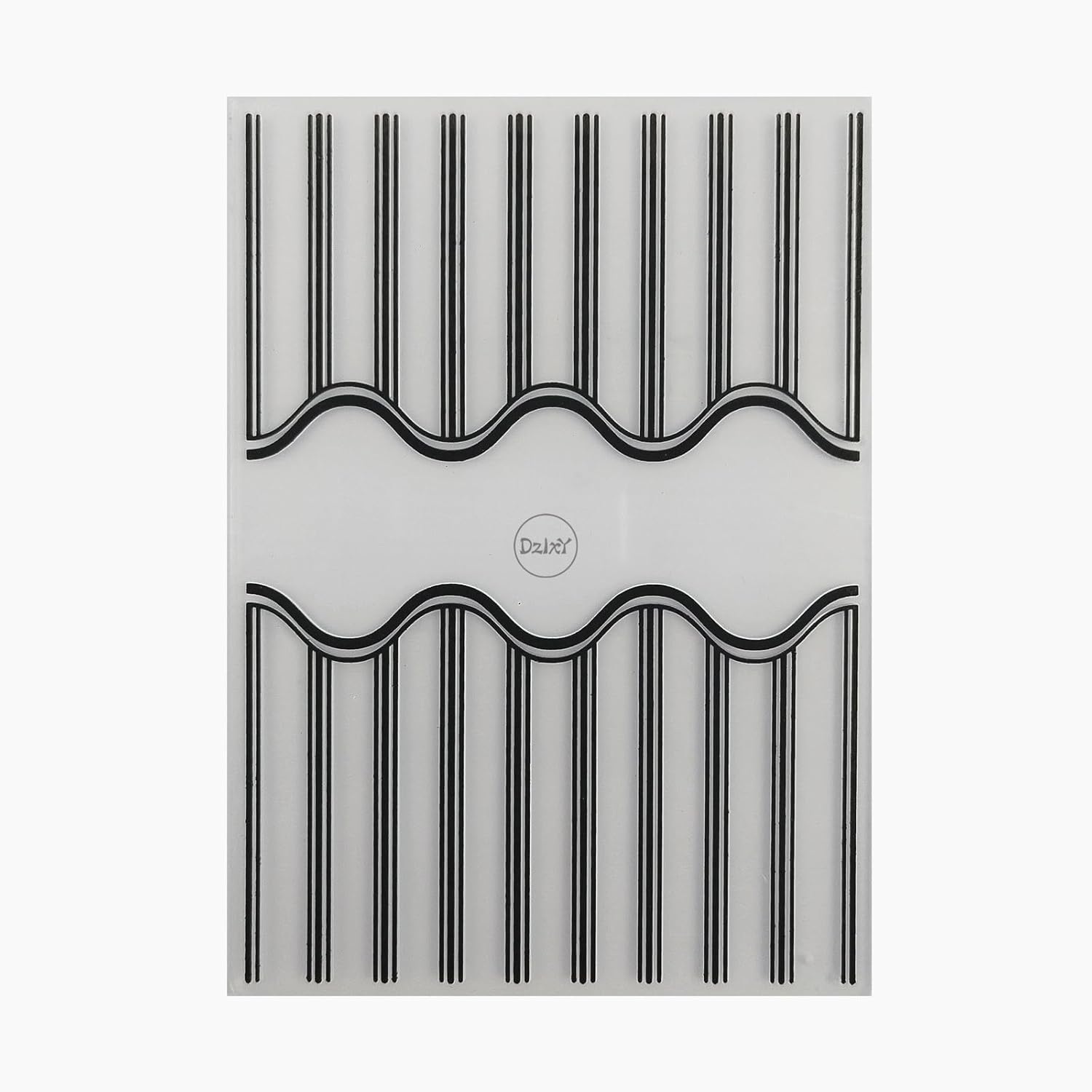 DzIxY Fondo de línea Carpetas de grabación en relieve de plástico para tarjetas que hacen suministros DIY papel 3D plantillas álbum manualidades