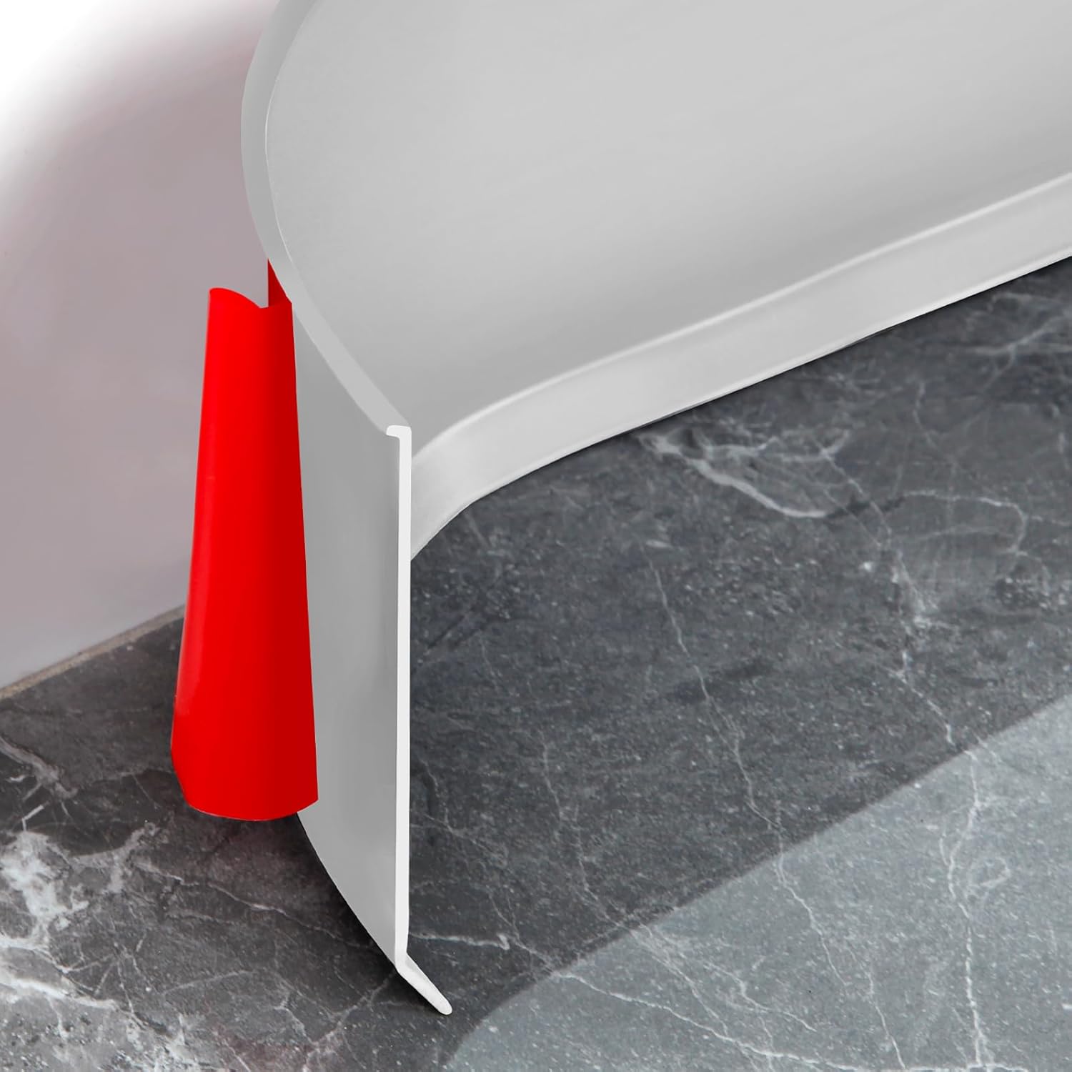 Moldura flexible para zócalo, base de pared de vinilo autoadhesiva de 4 pulgadas, base de cala para despegar y pegar, base de pared de goma, moldura