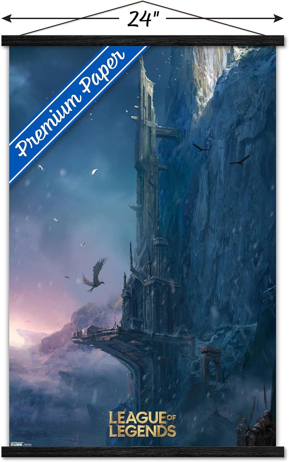 Trends International League of Legends – Póster de pared con marco magnético
