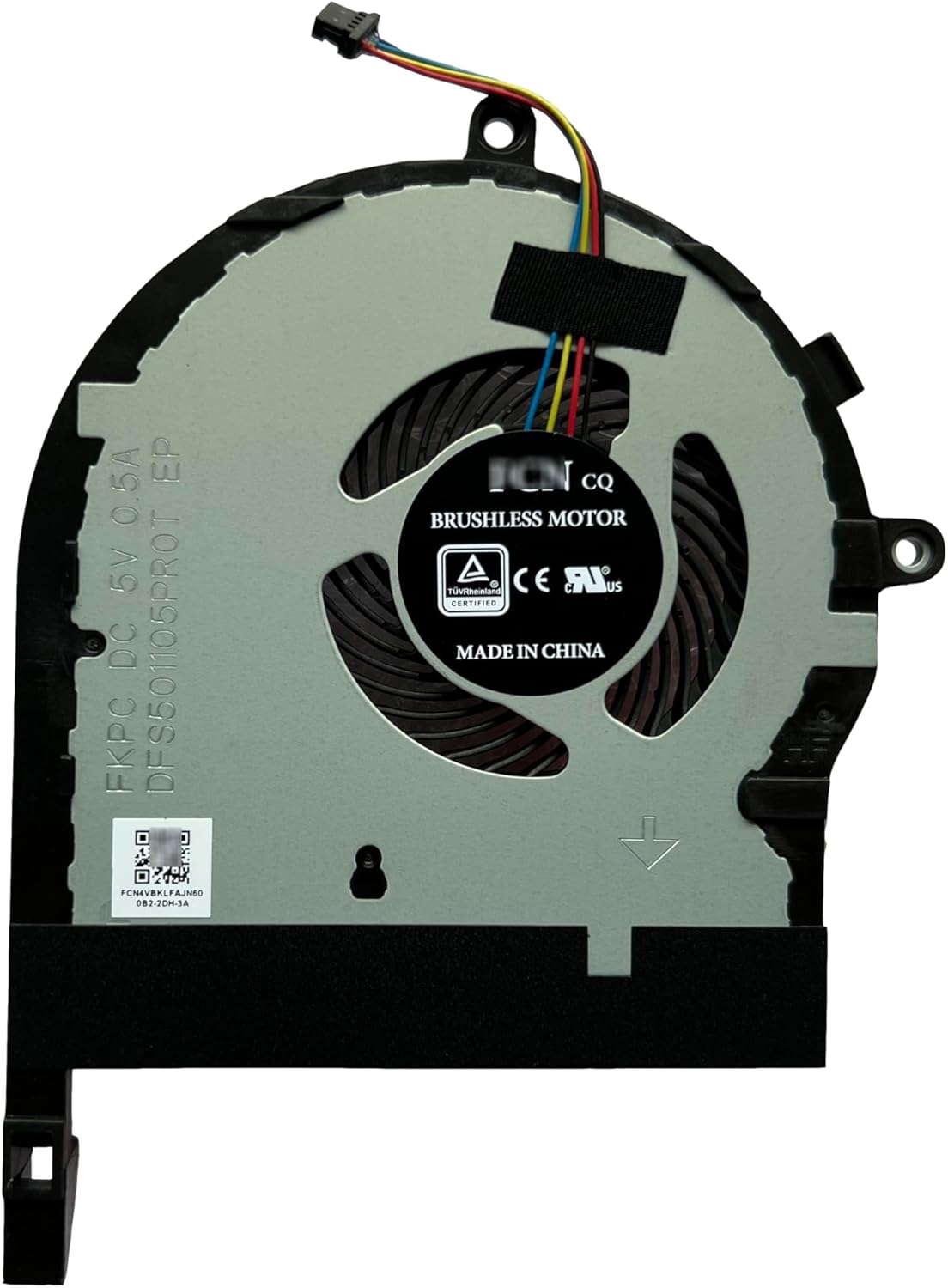 Ventilador para Asus TUF Gaming FX504G FX504GE FX504GM FX504GD CPU GPU Juego de ventiladores de refrigeración