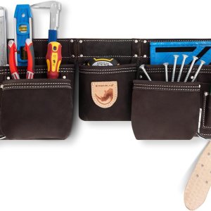 Cinturón de herramientas de cuero de carpintero, cinturones de herramientas para carpinteros, bolsa de construcción, delantal de herramientas, Cinturón de herramientas de cuero de carpintero, cinturones de herramientas para carpinteros, bolsa de construcción, delantal de herramientas,