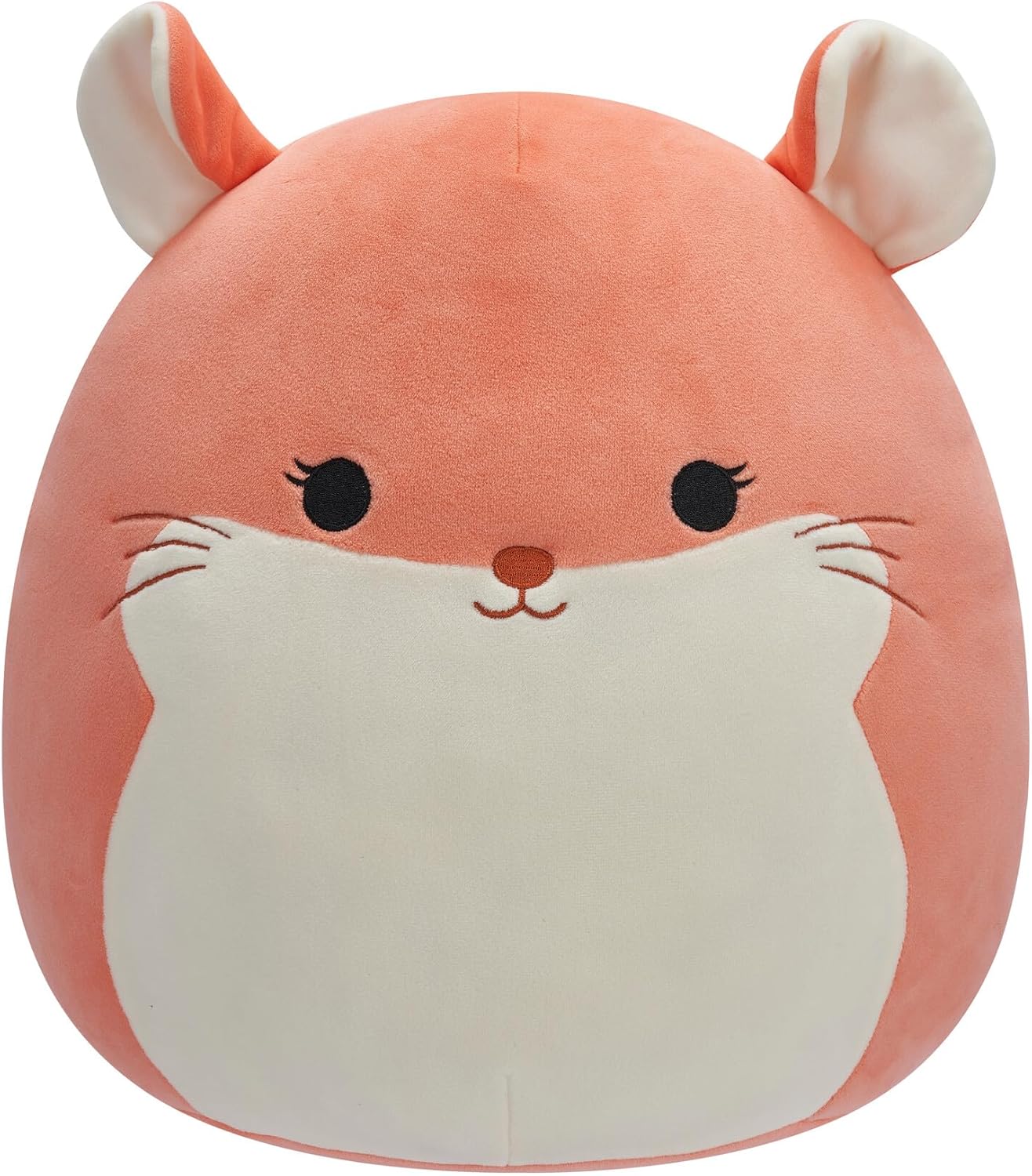 Squishmallows Original Erica Peach Chinchilla de 14 pulgadas – Peluche oficial de Jazwares grande y ultrasuave