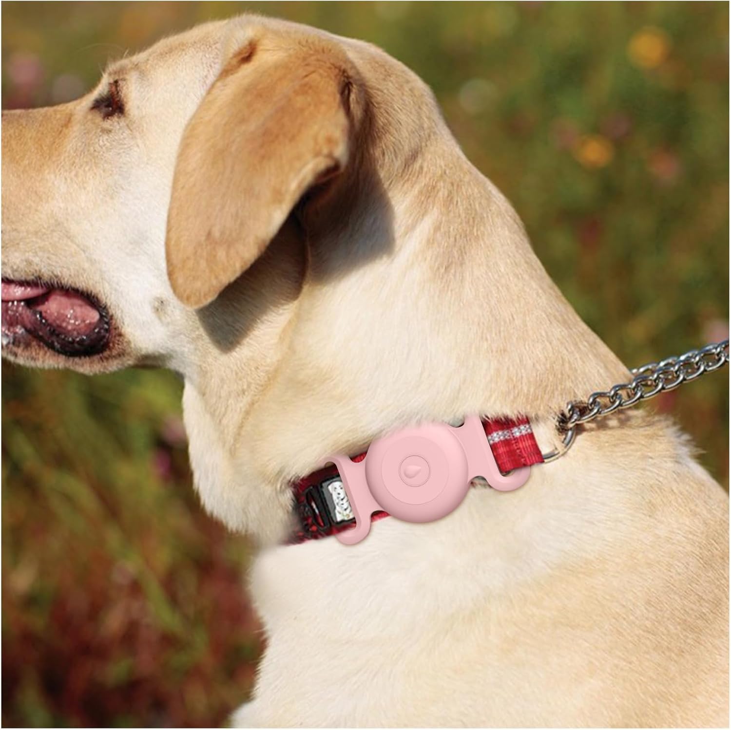 Soporte para Airtag para collar de perro Apple Airtag para rastreador de perros, paquete de 2 accesorios de seguimiento GPS, funda de silicona