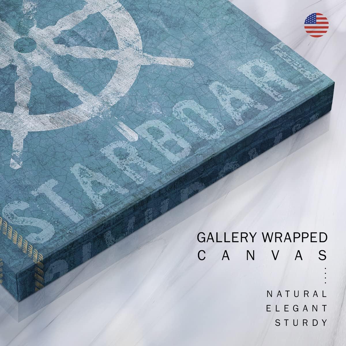 Lienzo decorativo para pared de baño, impresiones náuticas de animales marinos, arte de pared azul marino, 12 x 12 pulgadas, juego de 4 pinturas