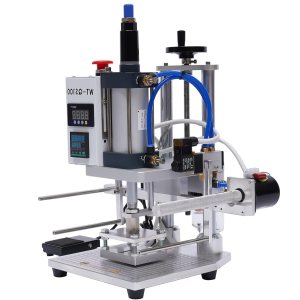 Fetcoi Máquina de estampado en caliente, 110 V 500 W Air Logo Neumático Cuero PVC Prensa Digital Presión Marca Máquina para PVC Cuero PU Papel Logo Fetcoi Máquina de estampado en caliente, 110 V 500 W Air Logo Neumático Cuero PVC Prensa Digital Presión Marca Máquina para PVC Cuero PU Papel Logo