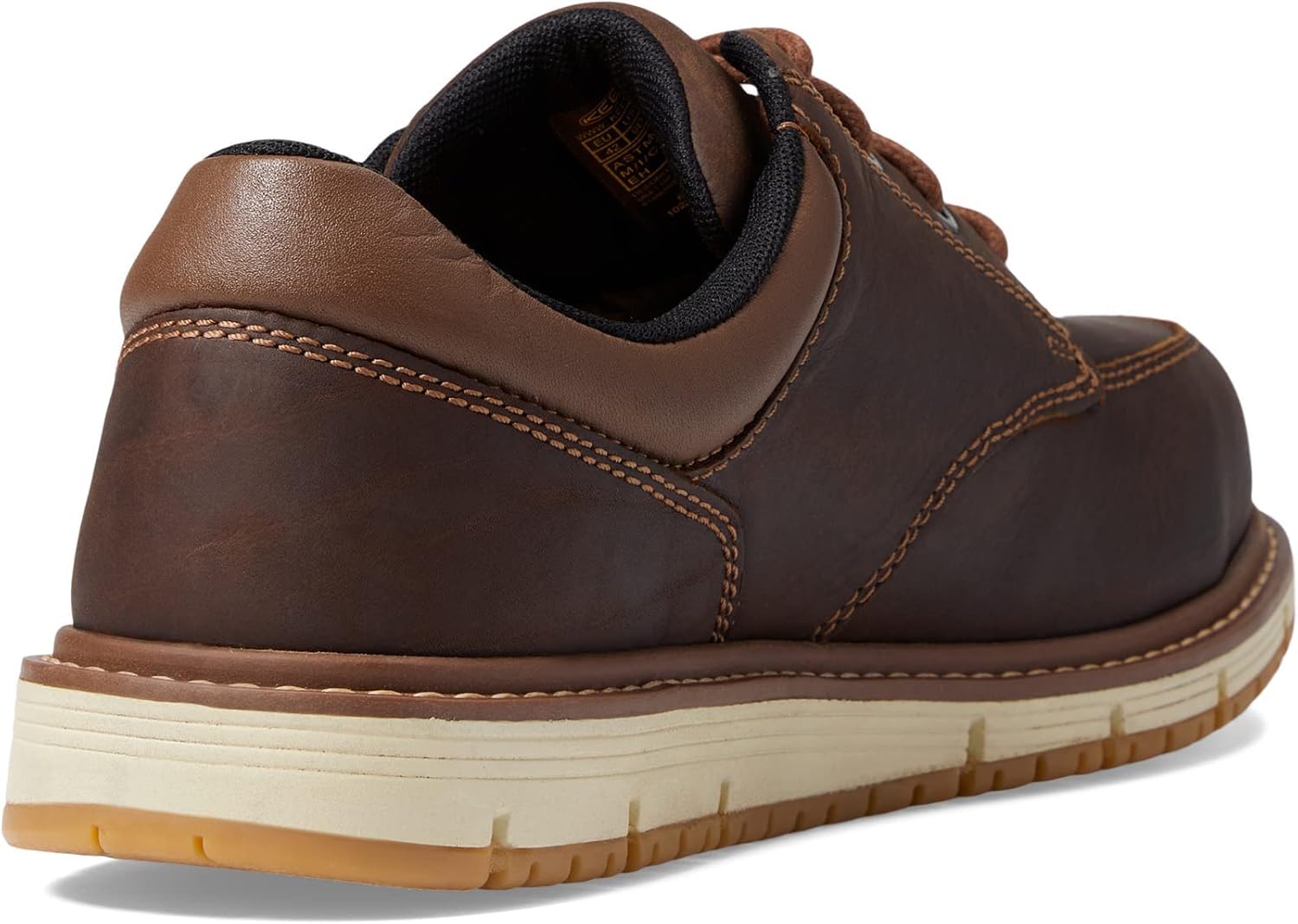 KEEN Utility Zapatos de trabajo de cuña industrial San José Oxford con punta baja de aleación para hombre