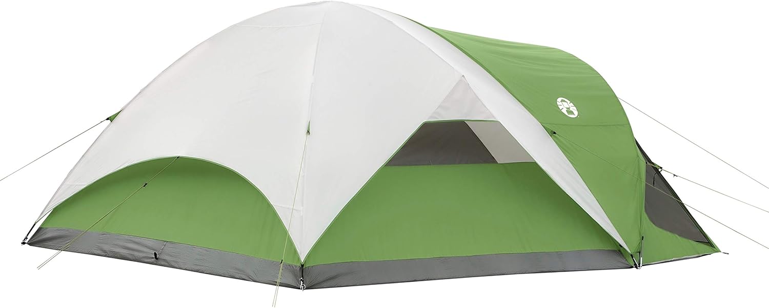 Coleman Evanston – Tienda de campaña con mosquitero, 68 personas, resistente a la intemperie, con interior espacioso, incluye lluvia, bolsa de