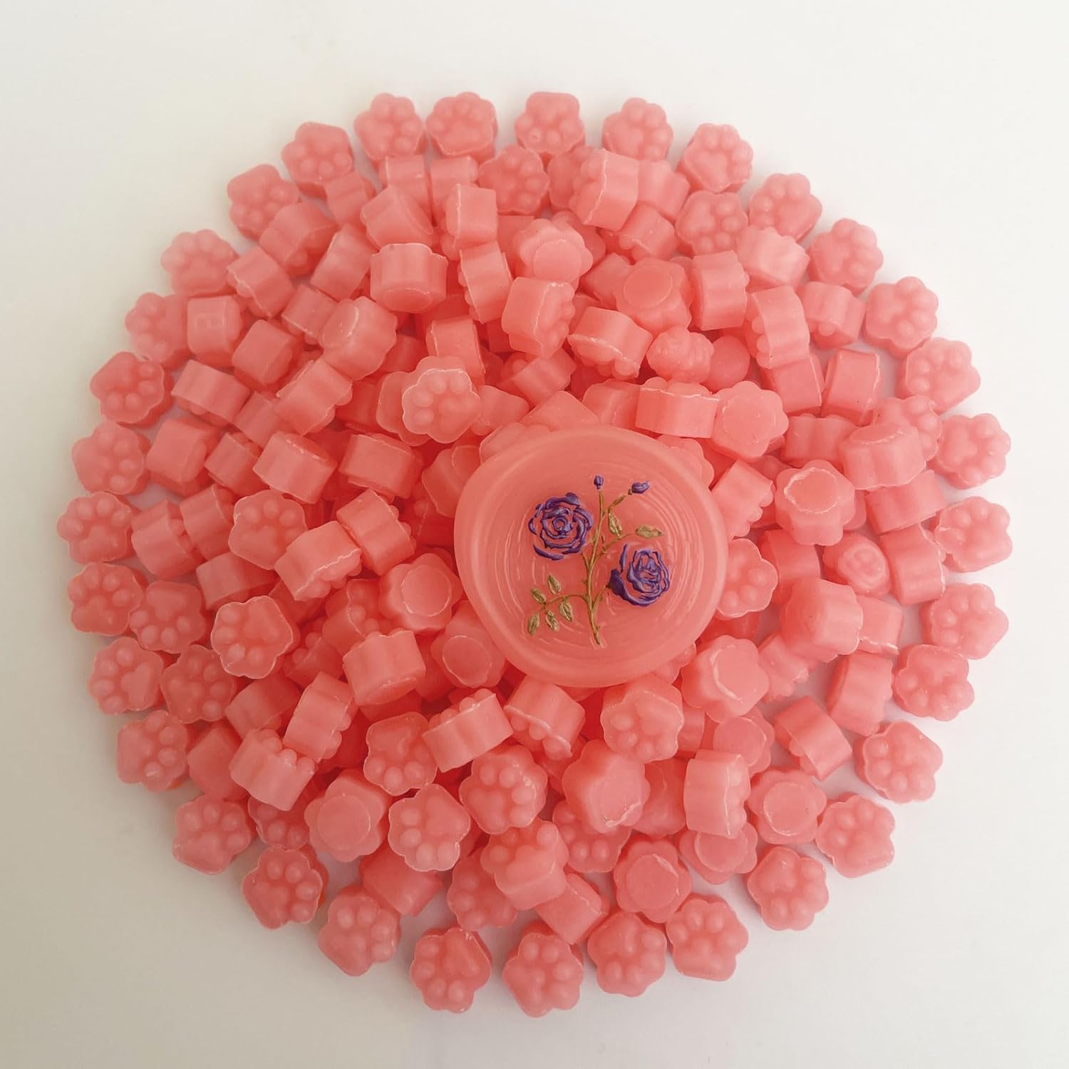 260 cuentas de cera con forma de garra de gato, cuentas de cera de sellado a granel para invitaciones de boda, regalo de Navidad, envoltura de