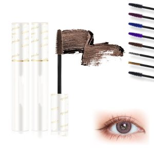 Lapeialo – Máscara de pestañas esbelta de color, 4D Lapeialo de color (marrón) Lapeialo – Máscara de pestañas esbelta de color, 4D Lapeialo de color (marrón)