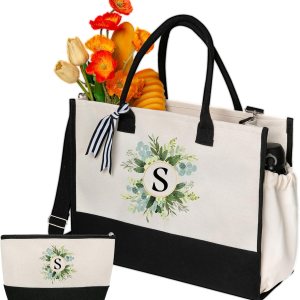 Bolsos personalizados para mujer, bolsa de mano para la playa de novia con cremallera, iniciales personalizadas, regalos de cumpleaños con monograma Bolsos personalizados para mujer, bolsa de mano para la playa de novia con cremallera, iniciales personalizadas, regalos de cumpleaños con monograma