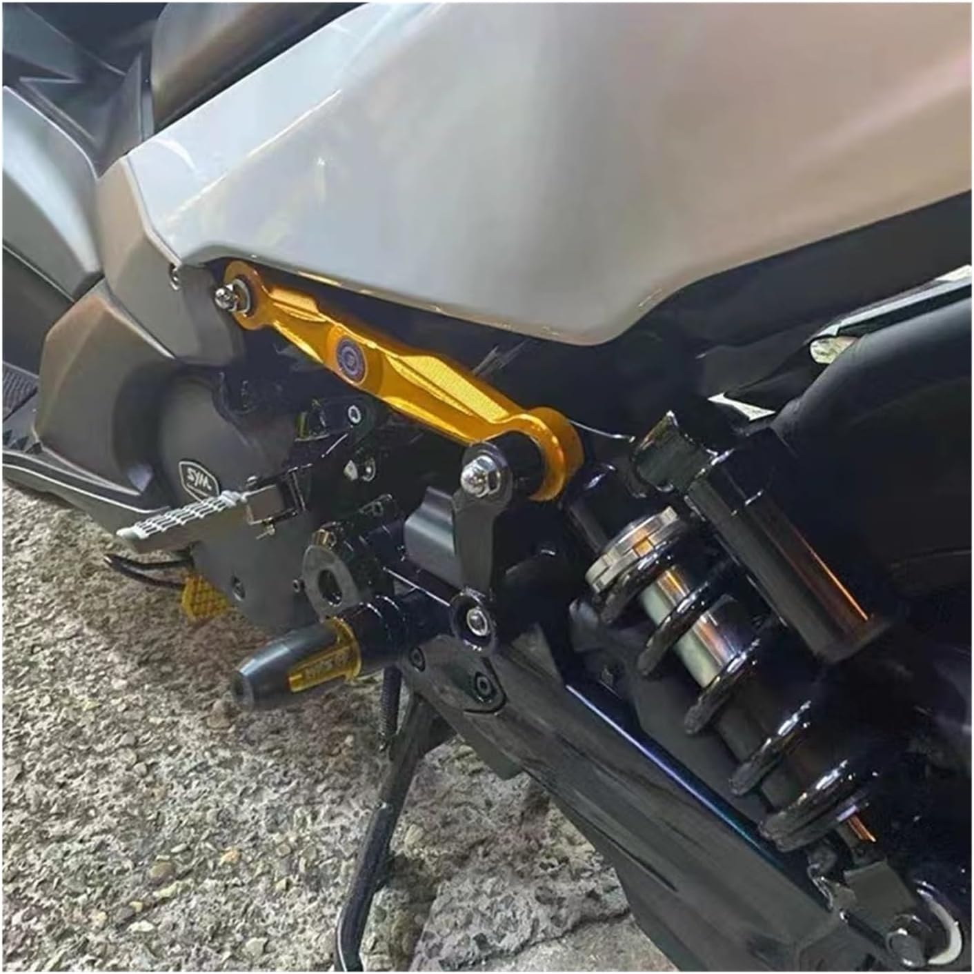 Motorcycle Frame Slider for Yamaha MT-03 MT03 MT 03 Motorcycle Accessories CNC Frame Crash Pads Exhaust Sliders Crash Protector with Logo (Color