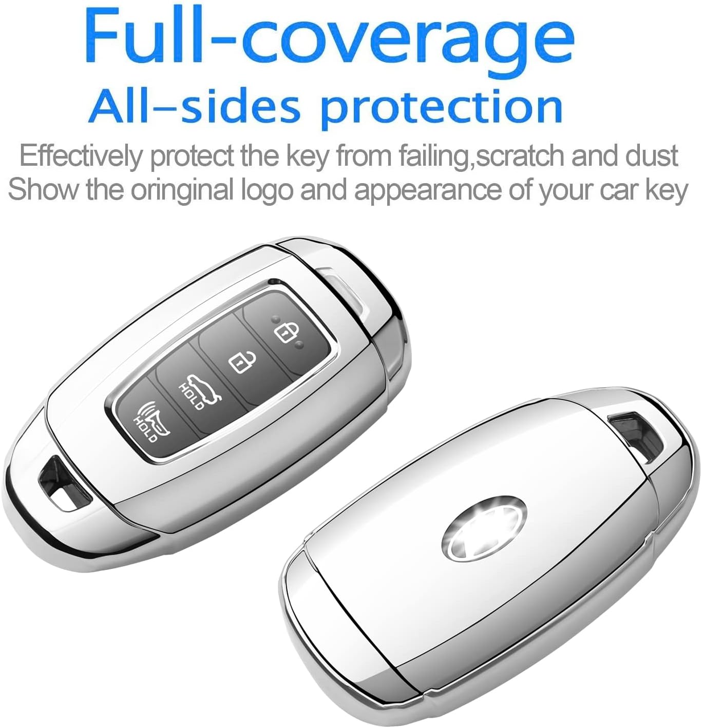Tukellen Funda protectora especial de TPU suave para llavero Hyundai, compatible con Hyundai Palisade Elantra Kona Azera Santa Grandeur IG