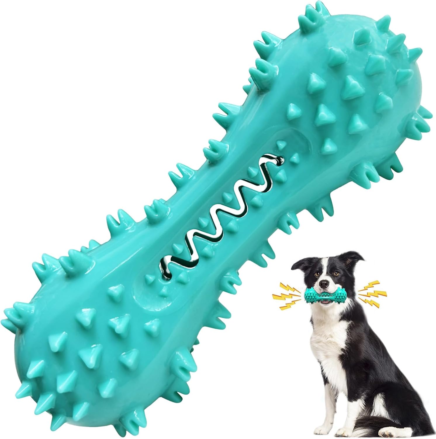 Juguetes para masticar perros para masticadores agresivos, juguetes interactivos para perros, resistentes y duraderos para masticar chirriantes,