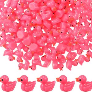 150 piezas de mini patos de resina rosados pequeños patos en miniatura a granel pequeñas figuras de patos de plástico para el día de San Valentín, 150 piezas de mini patos de resina rosados pequeños patos en miniatura a granel pequeñas figuras de patos de plástico para el día de San Valentín,