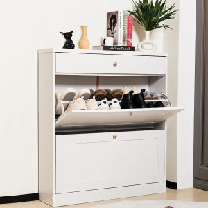 PrimeZone Armario de almacenamiento de zapatos para entrada, 35.4 pulgadas de ancho x 10 pulgadas de profundidad x 41 pulgadas de alto, organizador PrimeZone Armario de almacenamiento de zapatos para entrada, 35.4 pulgadas de ancho x 10 pulgadas de profundidad x 41 pulgadas de alto, organizador