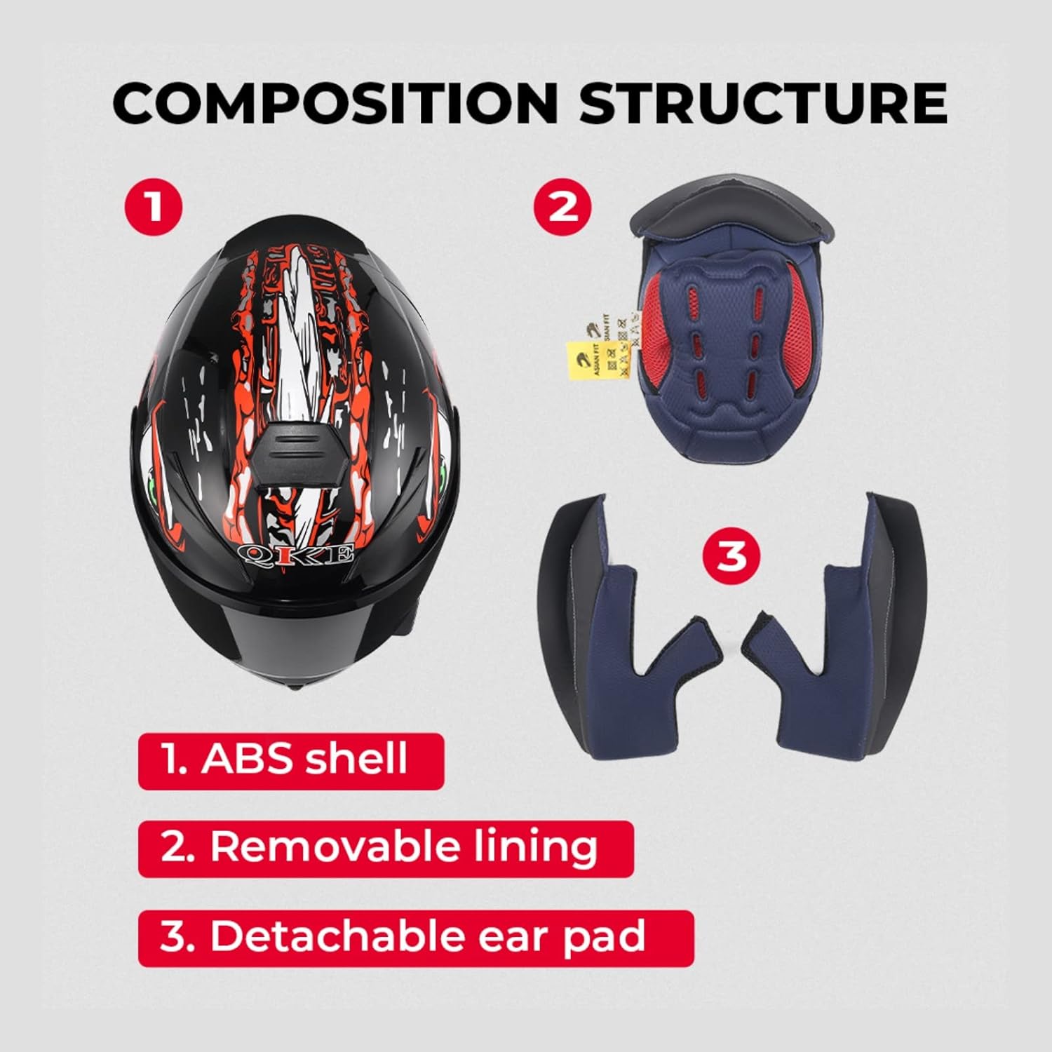 Casco de motocicleta de cara completa, cascos de motocross con Pinlock compatible con viseras transparentes y tintadas, modelo DOT, aprobado por