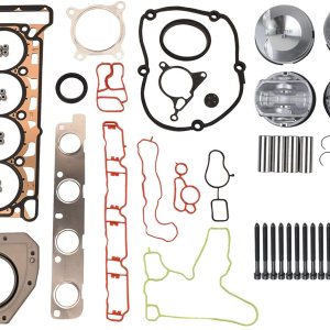 GELUOXI Kit de juntas de cabeza de pistón de motor de repuesto para VW Jetta Golf GTI Passat Audi A4 Q5 TT 2.0T 06H198401A 06J198401B 06J198401D GELUOXI Kit de juntas de cabeza de pistón de motor de repuesto para VW Jetta Golf GTI Passat Audi A4 Q5 TT 2.0T 06H198401A 06J198401B 06J198401D