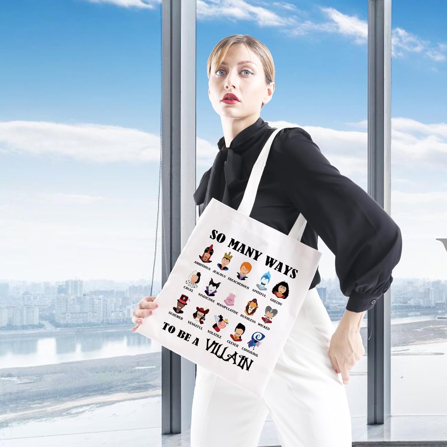 Villains Infamous Evil Group Gift Maléfica Witch Stuff Halloween Party Gift So Many Ways To Be a Villain Tote Bag