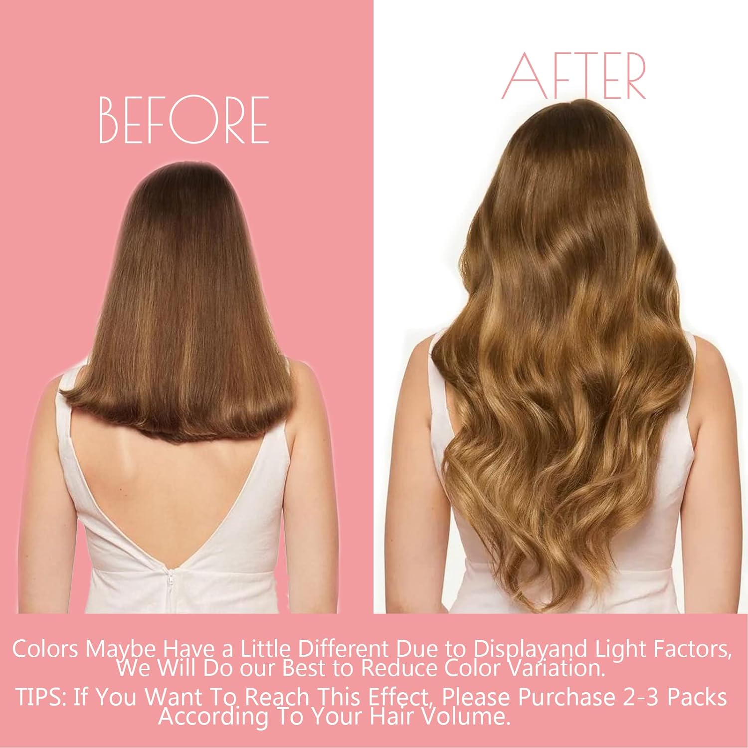 Loxxy – Extensiones de cabello humano Remy, sin costuras, con clip, color marrón chocolate mezclado con rubio caramelo, trama invisible de