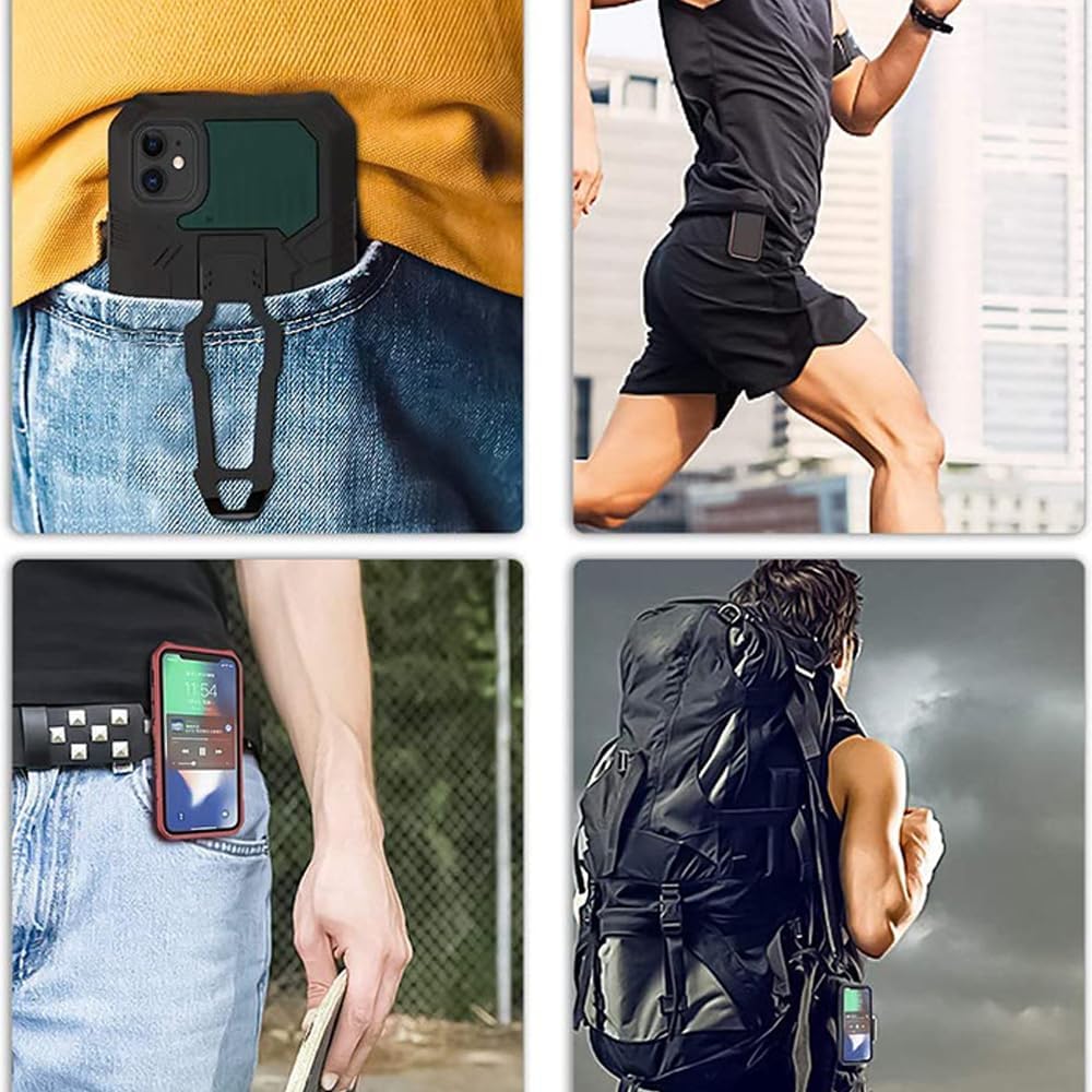Asuwish Funda protectora compatible con Samsung Galaxy S22 Ultra 5G y protector de pantalla de vidrio templado con clip para cinturón, resistente