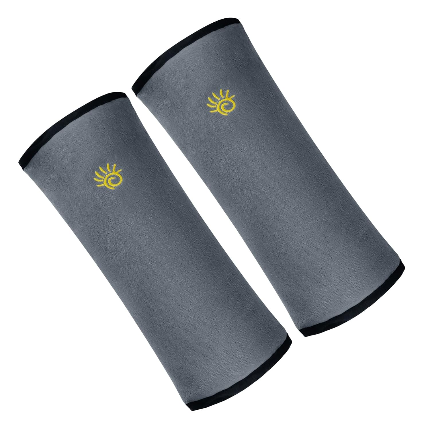 SSAWcasa Almohada para cinturón de seguridad para niños, paquete de 2 fundas de cojín para cinturón de seguridad de automóvil para niños pequeños,