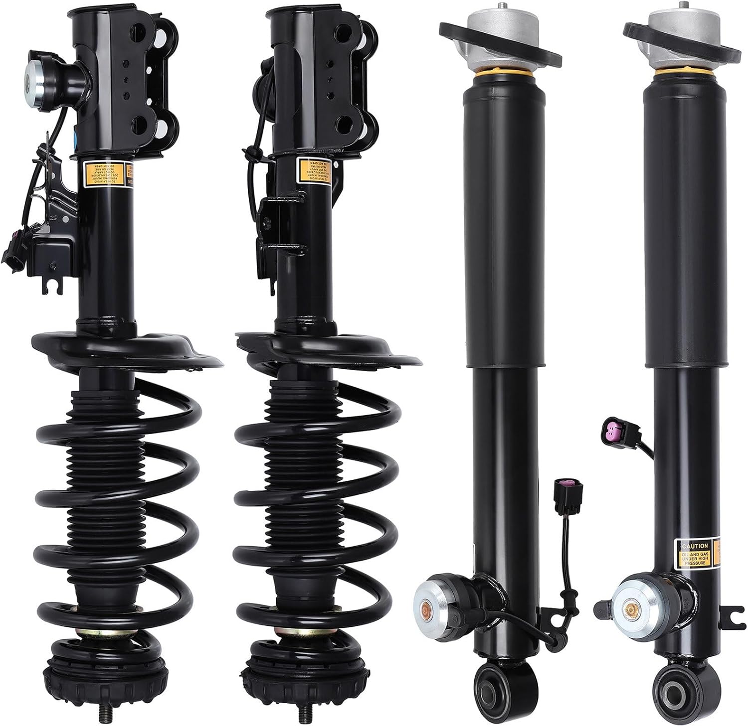 SCITOO Kits de suspensión de amortiguadores de aire para Cadillac para SRX 2011-2016 Suspensiones delanteras y traseras de repuesto