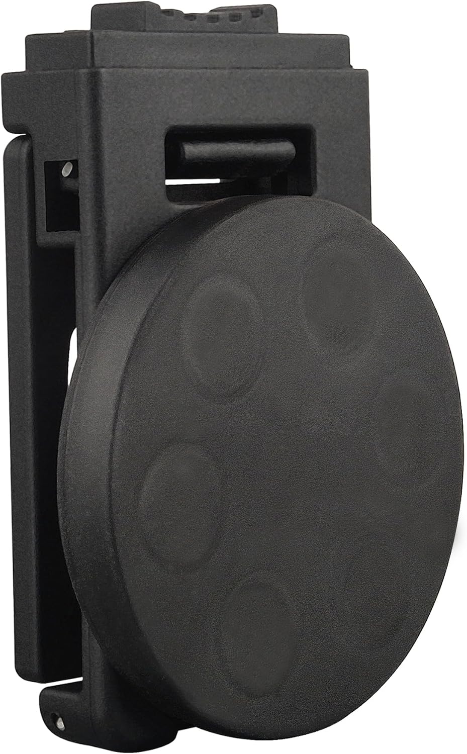 MUTUACTOR Clip de cinturón para funda de herramientas, soporte magnético resistente para clip de cinturón, antideslizante N52 fuerte clip magnético