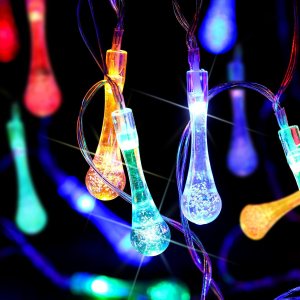 Bencailor Guirnalda de luces decorativas para árbol de Navidad, luces colgantes para árbol, patio, porche, balcón, luces impermeables para árbol de Bencailor Guirnalda de luces decorativas para árbol de Navidad, luces colgantes para árbol, patio, porche, balcón, luces impermeables para árbol de