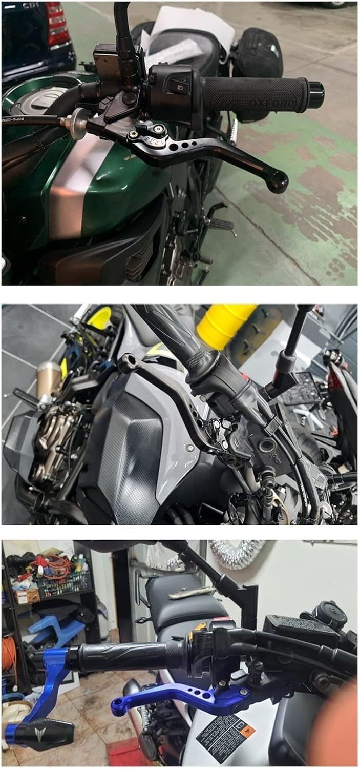 Palanca de embrague para motocicleta, manijas ajustables para motocicleta, palancas de embrague de freno corto para Yamaha XT660 XT660R XT660X