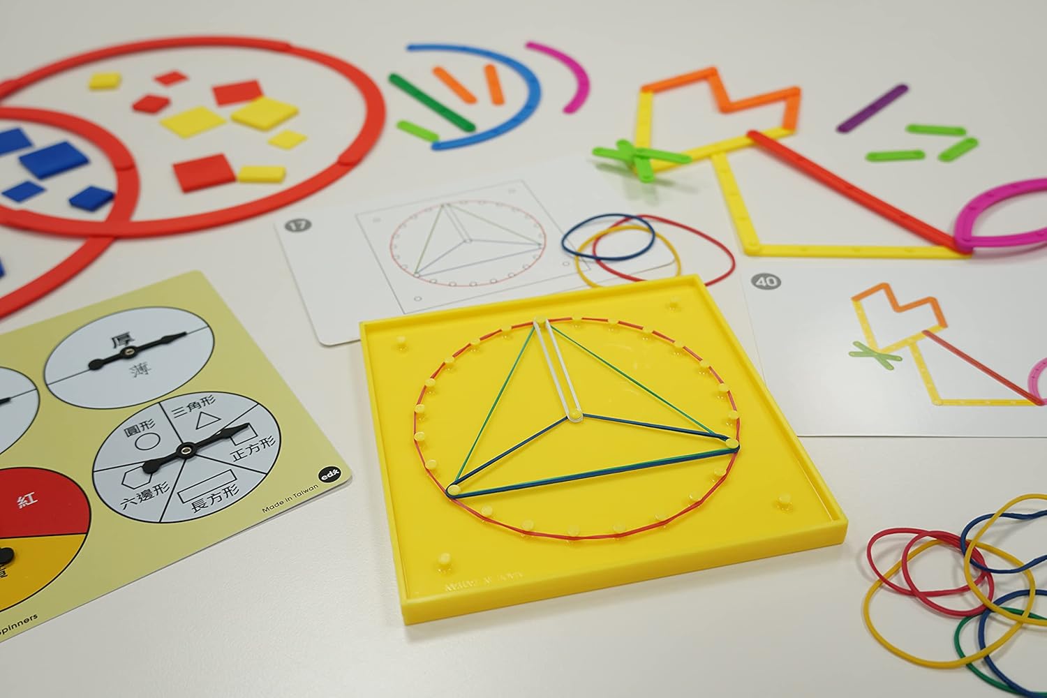 edxeducation Early Math101 To Go – Edades 5-6 – Geometría y resolución de problemas – Kit de aprendizaje en casa para niños – Recursos matemáticos