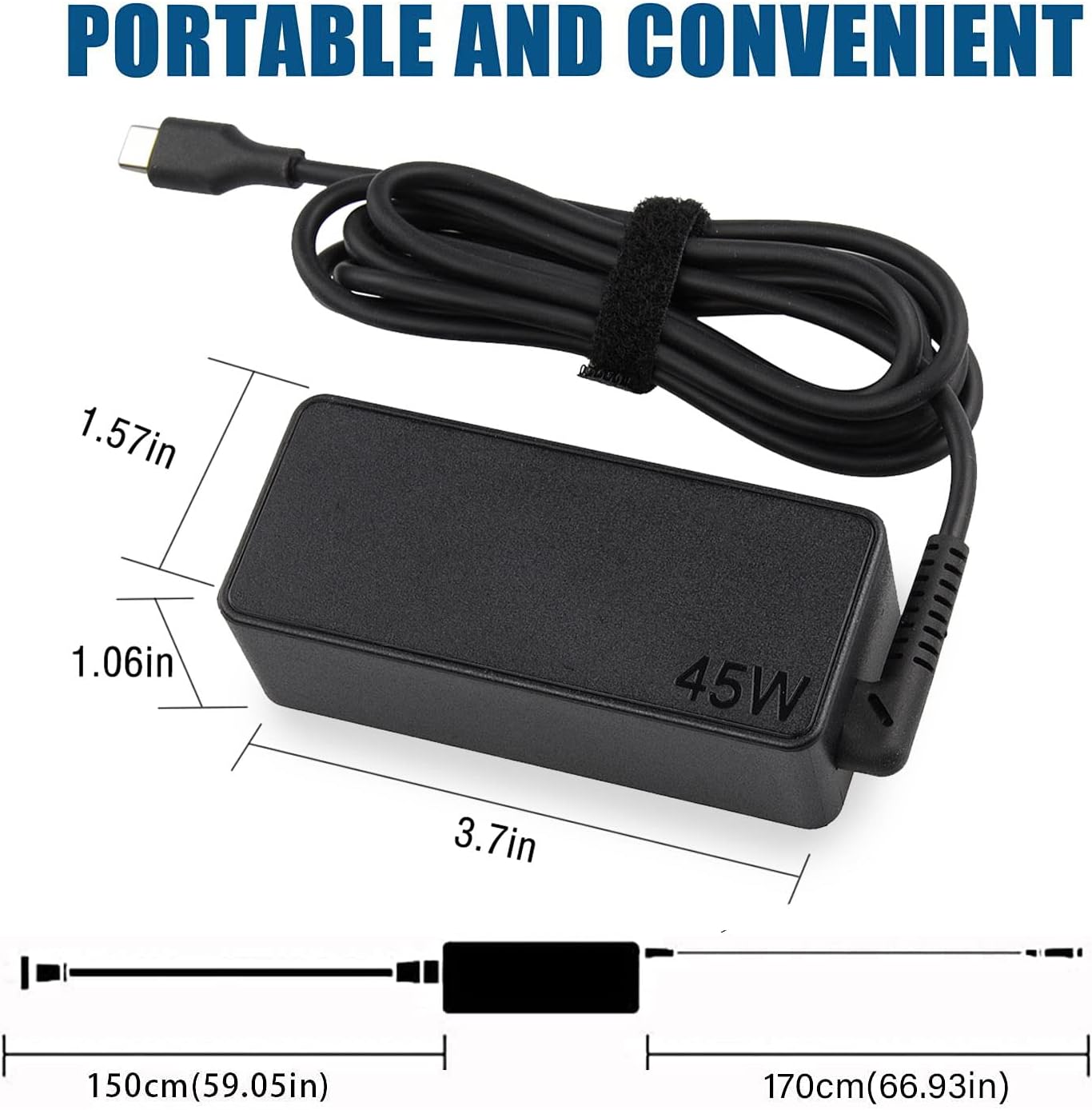 Cargador USB-C de 45 W para Acer Chromebook Spin 11 13 R13 15 314 315 CP311 CP315-3H CP713 CB5-312T-K5X4 CP311-1H CP311-2H CP311-1H-C1FS C5PN