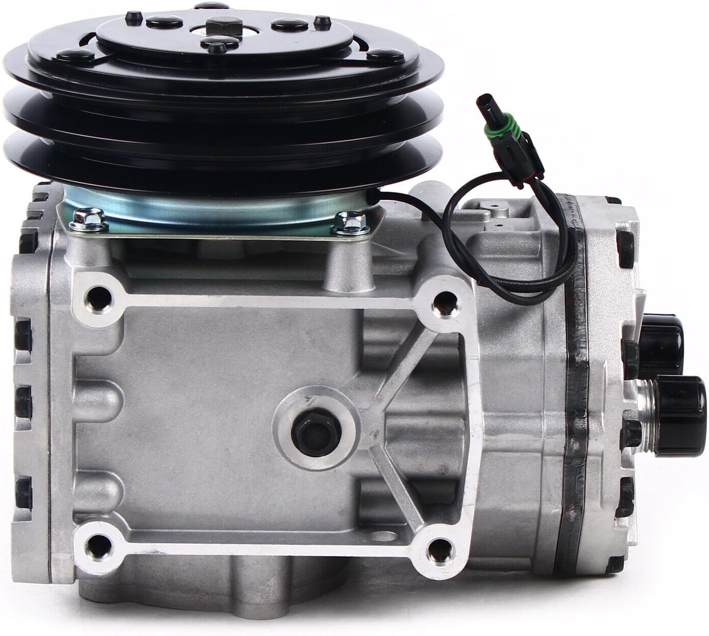 Compresor tipo AC de Nueva York, reemplaza a ET210L-25073C ER210L-21571C para Peterbilt para Kenworth con embrague de 2 ranuras