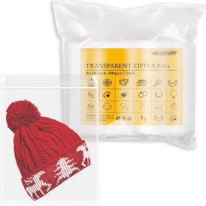 Bolsas de plástico con cremallera a granel 8 × 10 pulgadas 500x, 2mil bolsas Ziplock resellables para artes, manualidades embalaje y almacenamiento Bolsas de plástico con cremallera a granel 8 × 10 pulgadas 500x, 2mil bolsas Ziplock resellables para artes, manualidades embalaje y almacenamiento