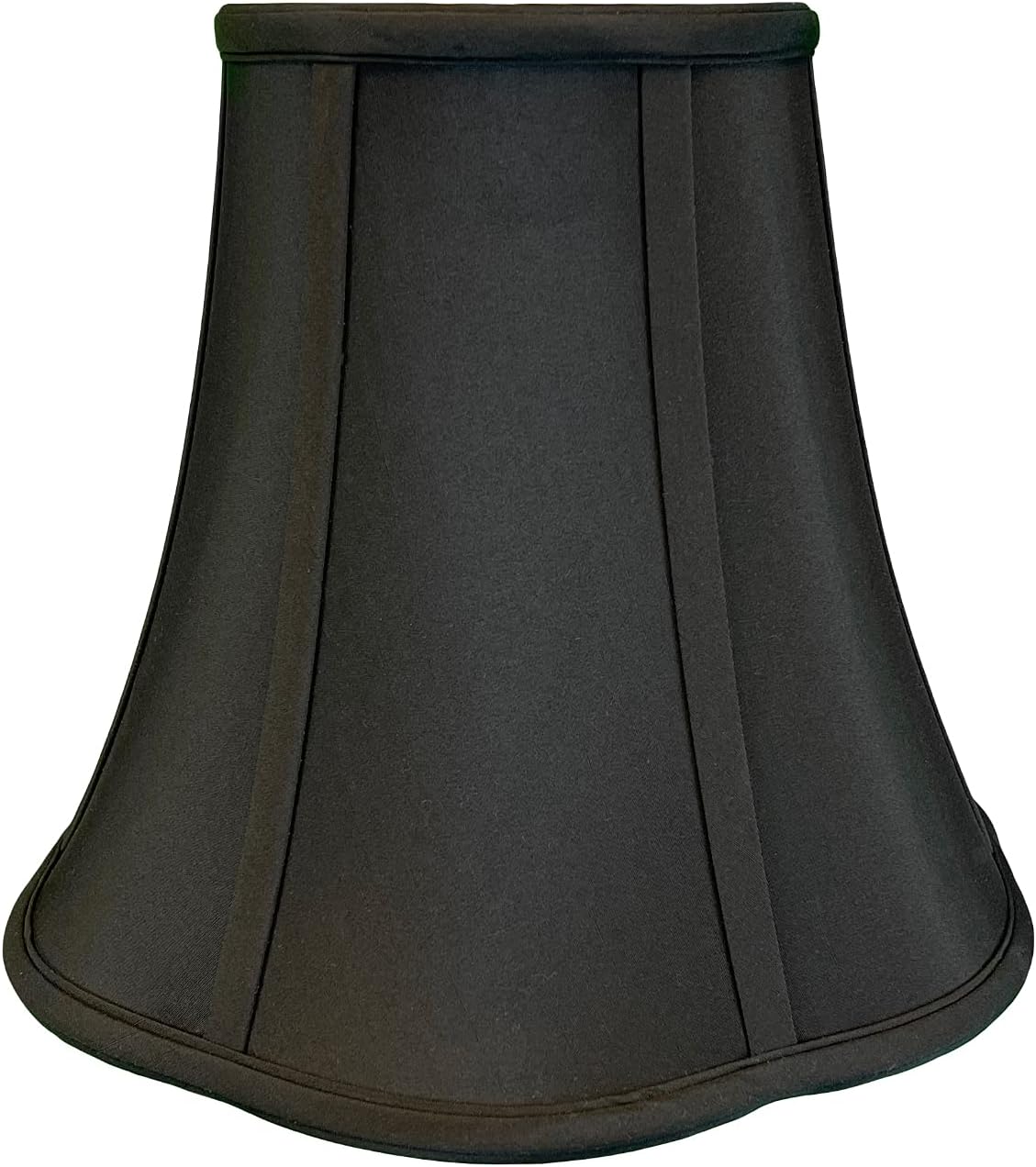 Royal Designs – Pantalla de campana de esquina exterior con parte inferior acampanada, color negro, 5 x 10 x 8.25 pulgadas
