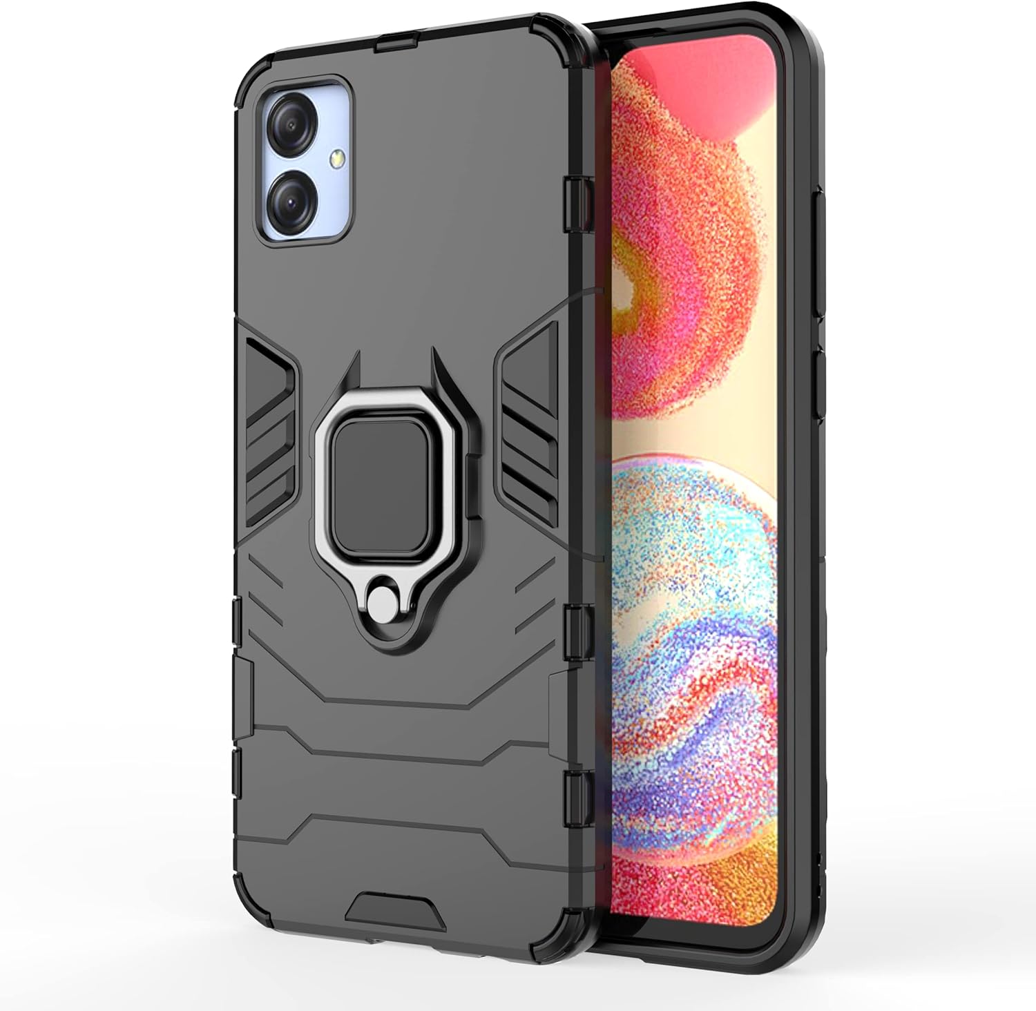 Funda para Samsung Galaxy A04e 4G, soporte magnético para automóvil Samsung SM-A042FDS Galaxy A04e 4G  SM-A042MDS SM-A042F SM-A042M, color negro