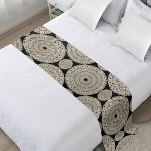 Caminos de cama geométricos bohemios para cama de tamaño Queen, mantas decorativas para pie de cama, color negro clásico moderno arte abstracto, Caminos de cama geométricos bohemios para cama de tamaño Queen, mantas decorativas para pie de cama, color negro clásico moderno arte abstracto,