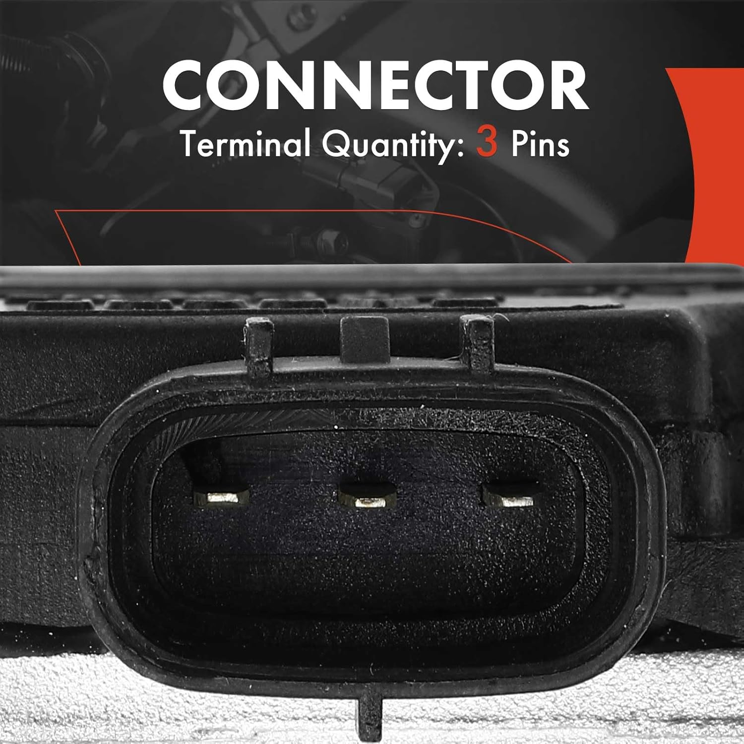 A-Premium Medidor de sensor de flujo de aire masivo 3 pines compatible con Toyota 4Runner 1996-1996, T100 1994-1997, Tacoma 1995-1997, 2.4L 2.7L