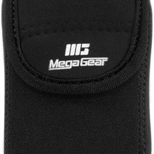 MegaGear Nikon Coolpix W300, AW130, Ricoh WG-30W, WG-50 Funda de neopreno ultra ligera para cámara, con mosquetón, color negro, MG1276, piel MegaGear Nikon Coolpix W300, AW130, Ricoh WG-30W, WG-50 Funda de neopreno ultra ligera para cámara, con mosquetón, color negro, MG1276, piel