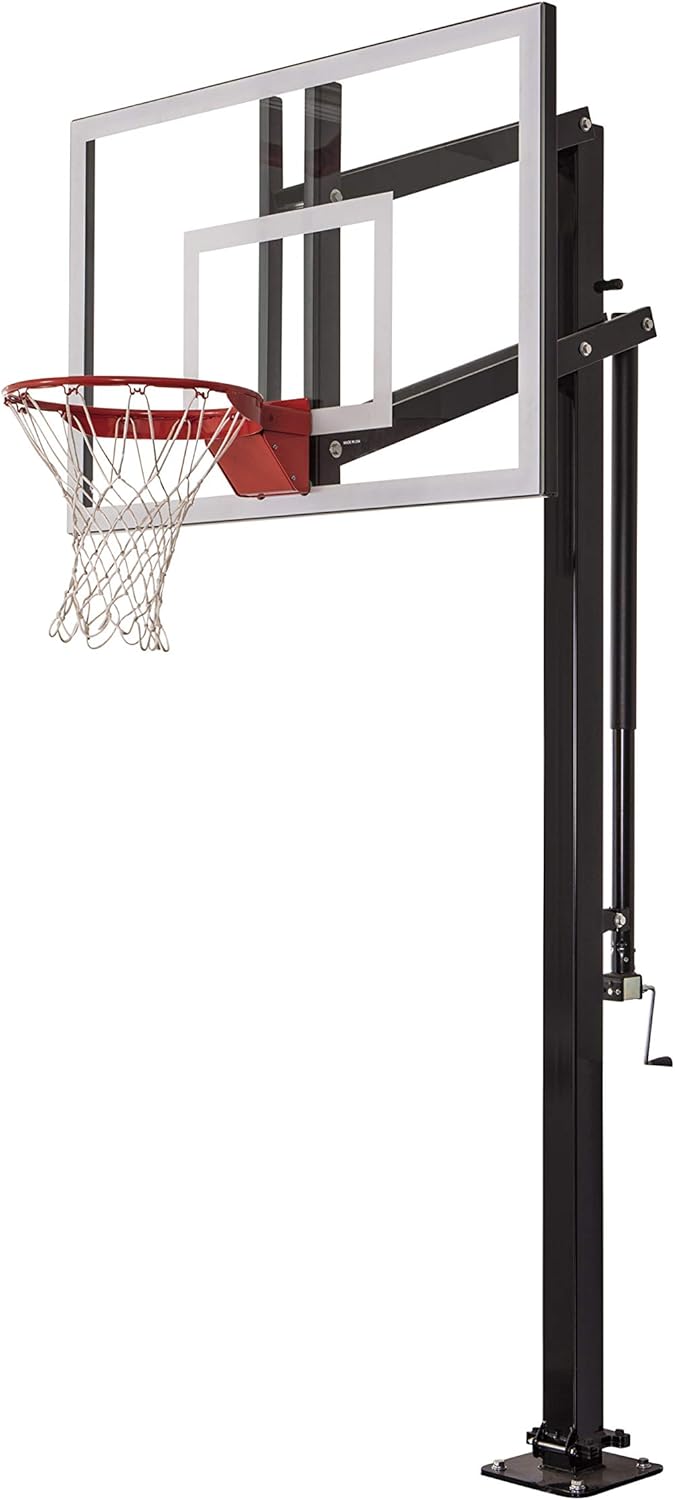 Goalsetter X660 Extreme Series – Sistema de baloncesto (60 pulgadas, acrílico), diseño de borde