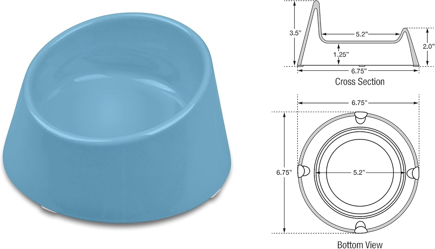 Van Ness Ecoware – Plato doble grande