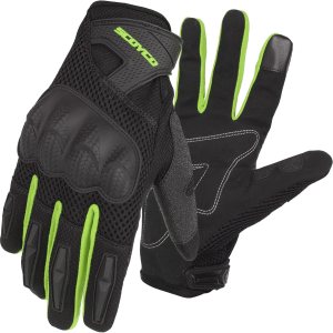 Scoyco Guantes de motocicleta de verano, guantes de trabajo de ciclismo de dedo completo, protector de nudillos, pantalla táctil, guantes de Scoyco Guantes de motocicleta de verano, guantes de trabajo de ciclismo de dedo completo, protector de nudillos, pantalla táctil, guantes de
