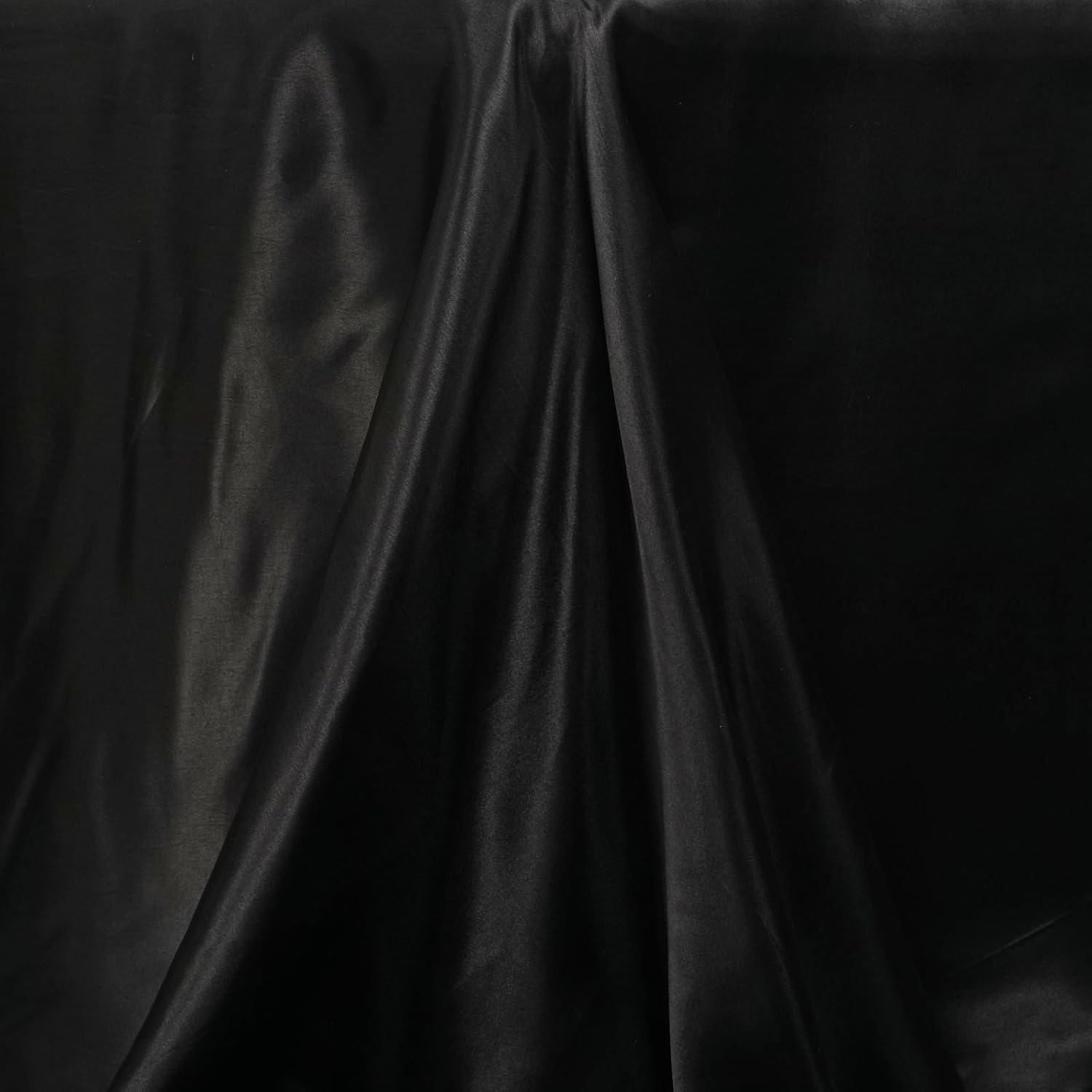 BalsaCircle Mantel rectangular de satén negro de 90 x 156 pulgadas para mesa de boda, fiesta, recepción, eventos, cocina y comedor