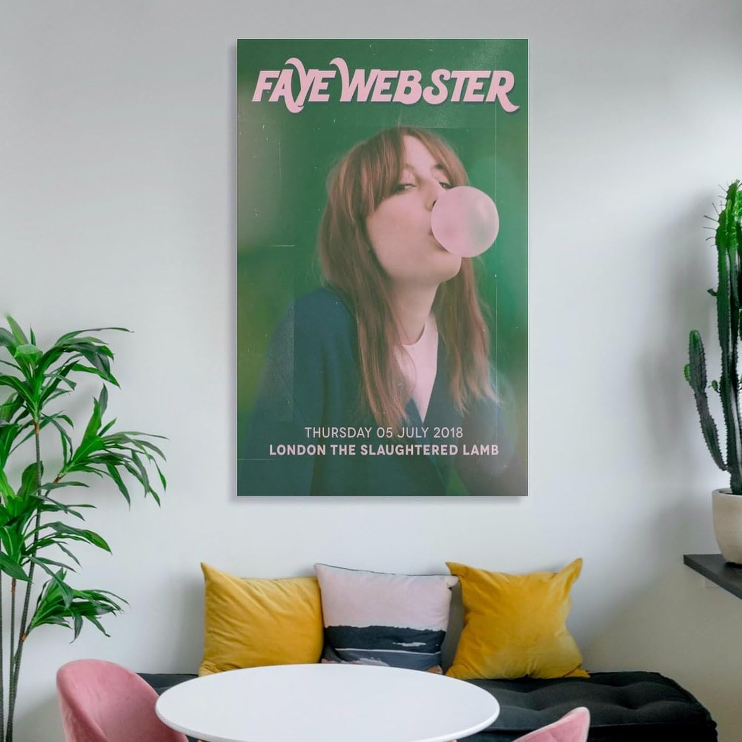 DAXXIN Faye Webster – 1 póster en lienzo decorativo para pared, pintura artística para sala de estar, dormitorio, regalo, sin marco, estilo 08 x 12
