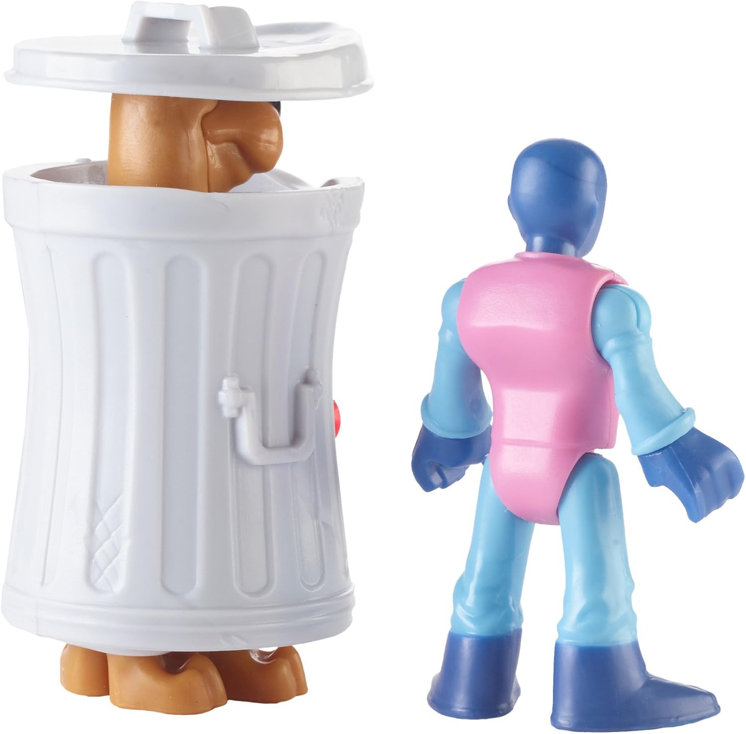 Fisher-Price Imaginext Scooby-Doo Ocultar Scooby & Funland Robot – Figuras, multicolor